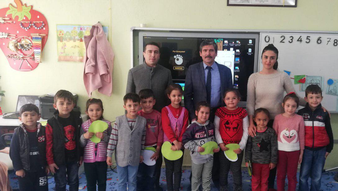 İlçe  Milli Eğitim Müdürümüz Ufuk TAŞBAŞ Cengiz Topel  İlkokulumuzu Ziyaret Etti