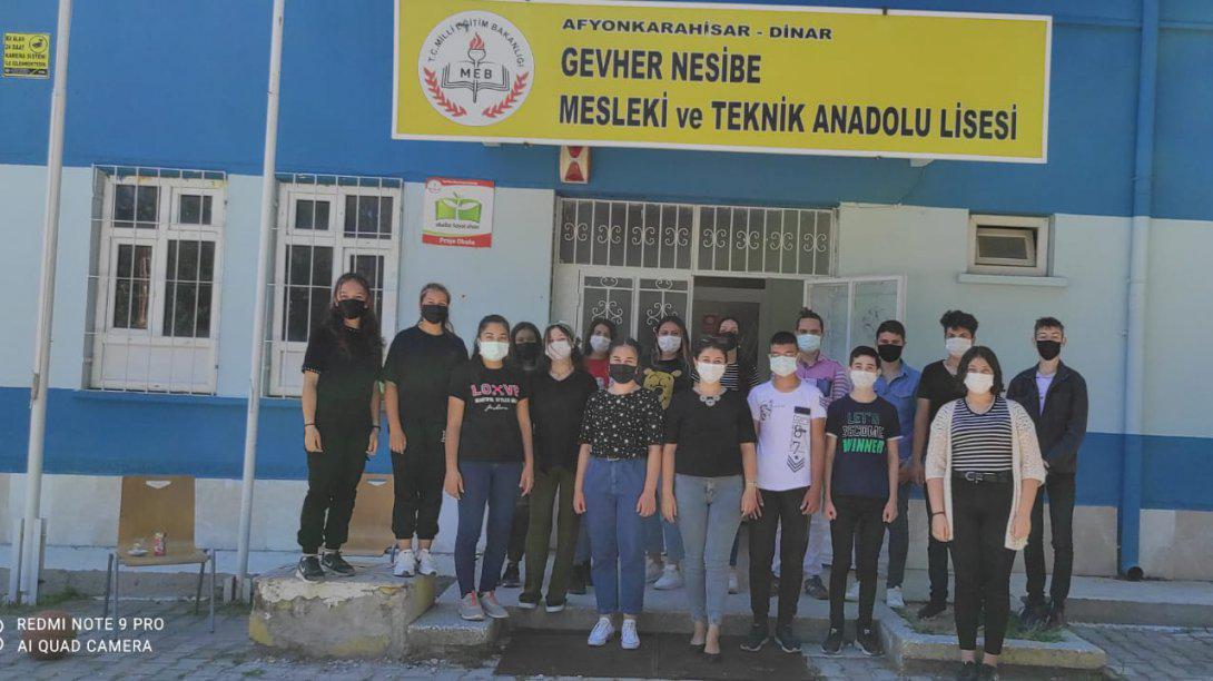 Dinar İlçe Milli Eğitim Müdürlüğümüze Bağlı Gevher Nesibe Mesleki ve Teknik Anadolu Lisesi 