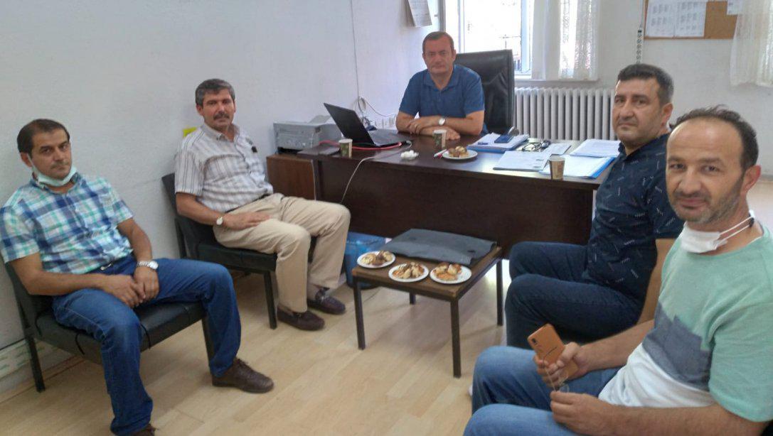 Ufuk TAŞBAŞ Mustafa ORHAN'ı ziyaret etti