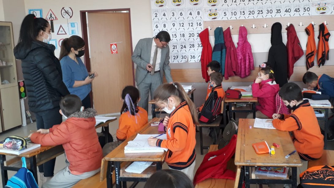 İlçe Milli Eğitim Müdürlüğümüzden Tatarlı'ya Ziyaret