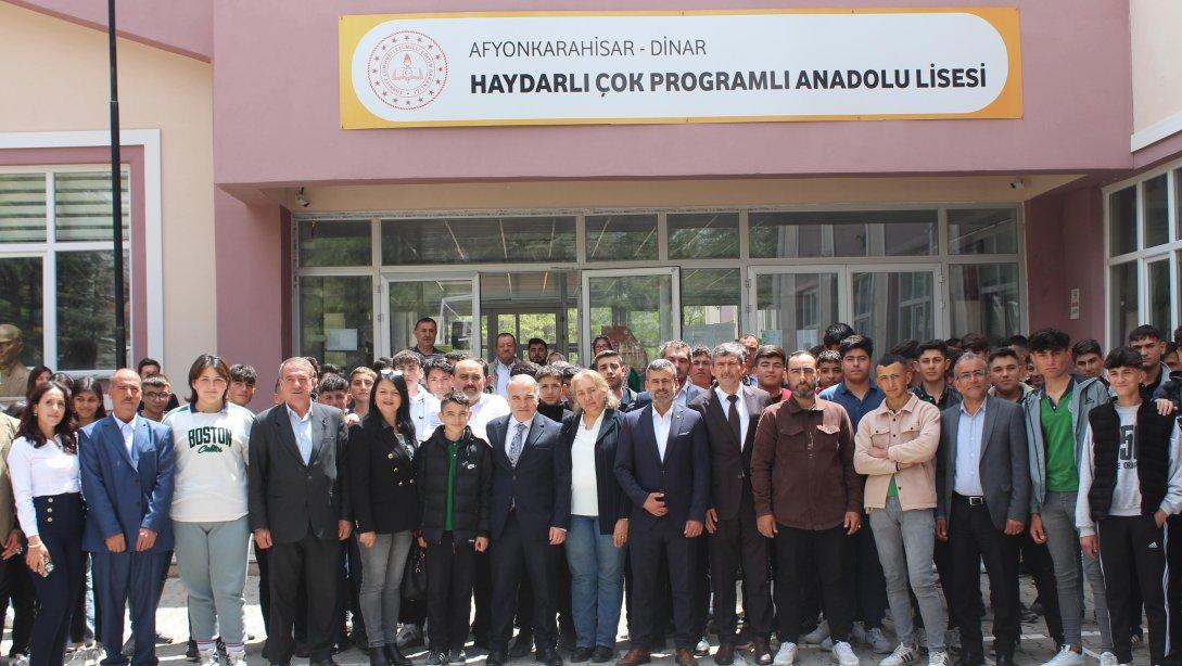 HAYDARLI ÇPAL KÜTÜPHANE AÇILIŞINA KATILDIK