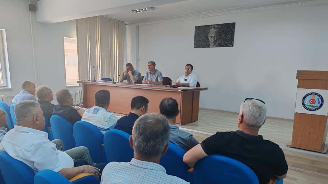 SENE SONU MÜDÜRLER TOPLANTISI GERÇEKLEŞTİRİLDİ 