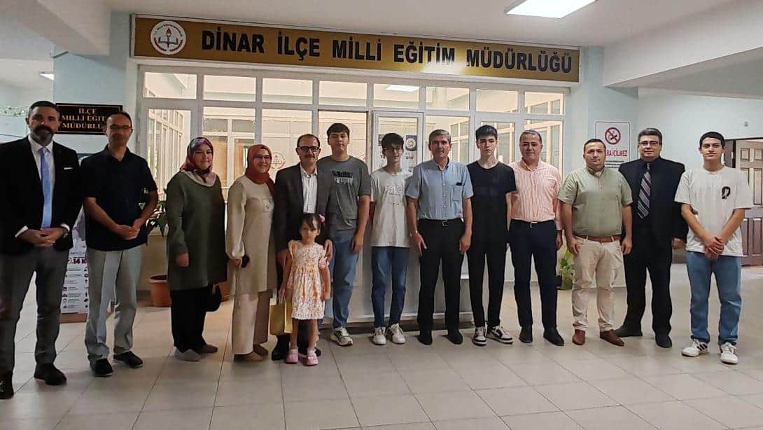 LGS SINAVINDA DERECEYE GİREN ÖĞRENCİLERİMİZİ MİSAFİR ETTİK